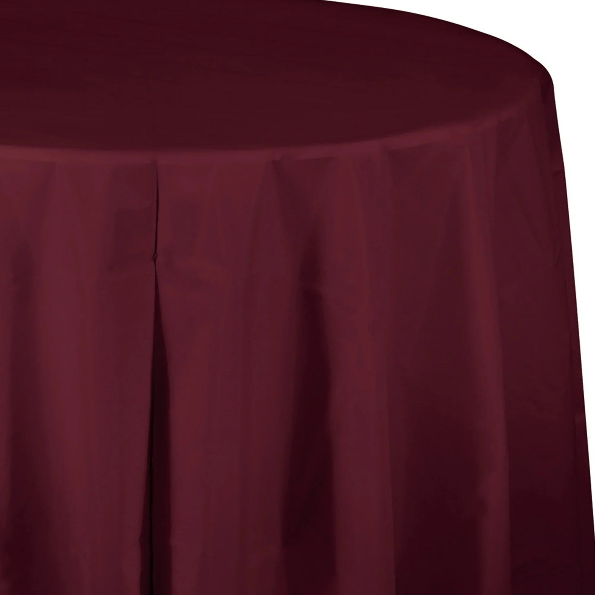 Solid Color 82" Round Table Covers
