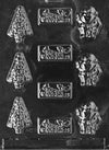 Candy Mold Asst Christmas