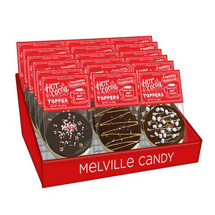 Marshmallow Snowman Hot Cocoa Toppers 18cs