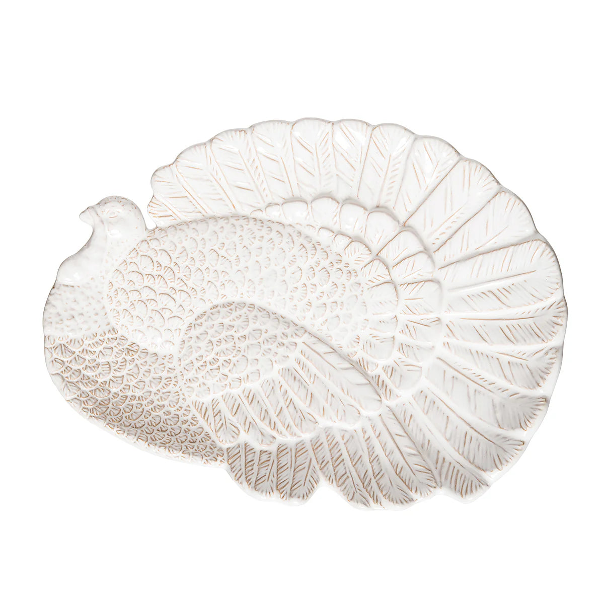 White Turkey Platter