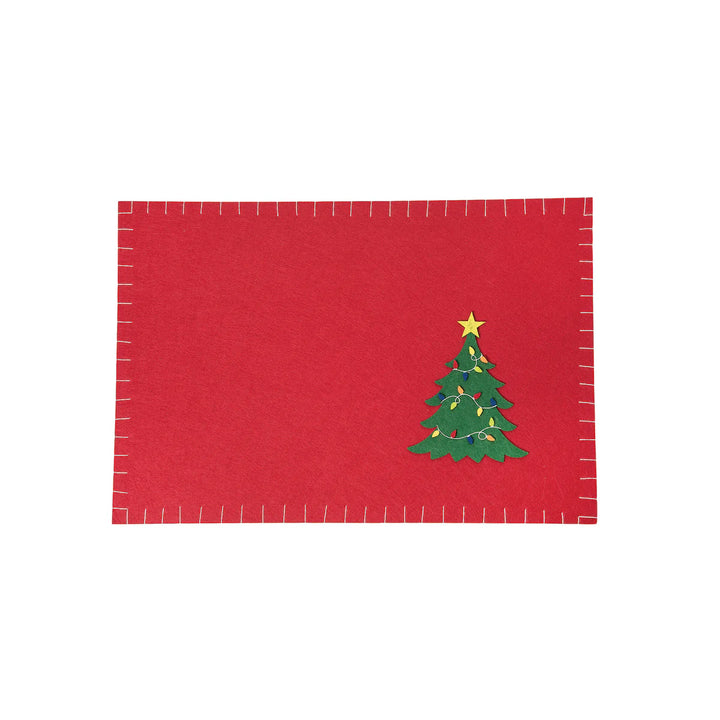 Placemat Felt Christmas Tree