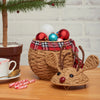 Reindeer Handwoven Candy Basket