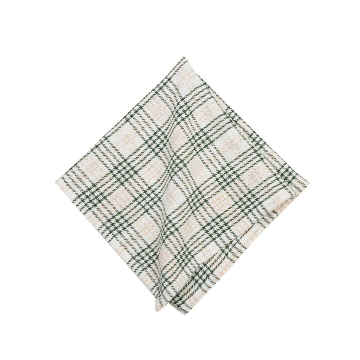 Sage & Gold Plaid Napkin