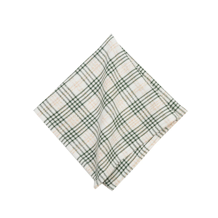 Sage & Gold Plaid Napkin