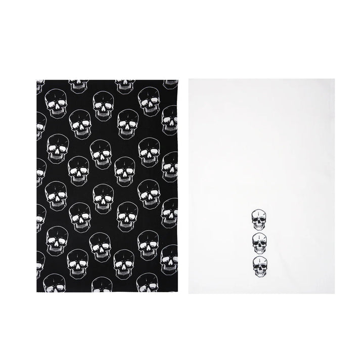 Skully Kitchen Towel. Set of 2