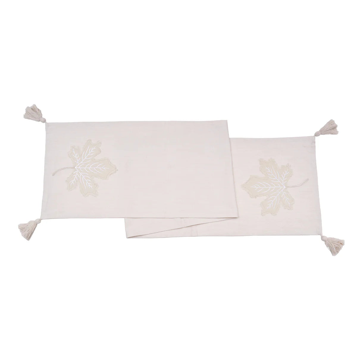 Neutral Maple Leaves Runner