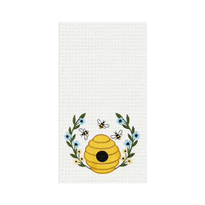 Bee Hive Wreath Towel