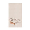 Welcome Fall Acorn Kitchen Towel