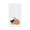Cat and Pumpkin Towel