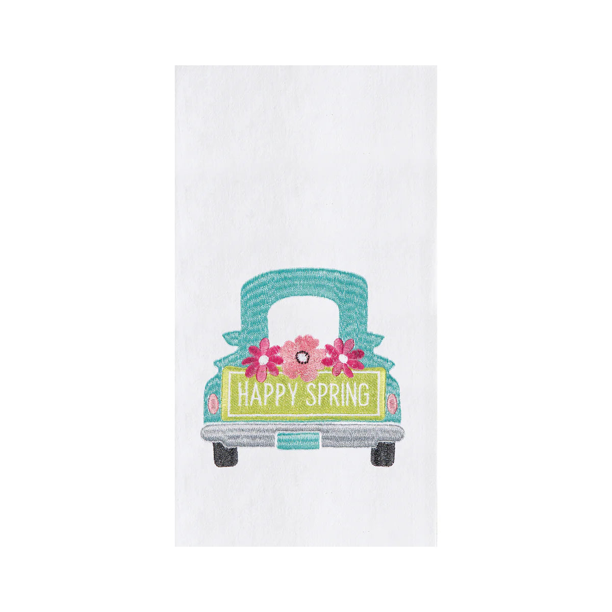 Happy Spring Truck Towel