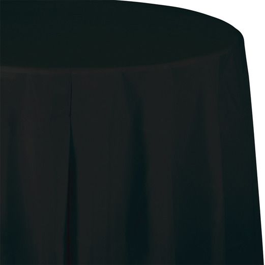 Solid Color 82" Round Table Covers