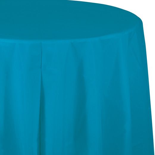 Solid Color 82" Round Table Covers