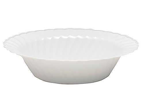 WNA Plastics Classicware 10 oz. Bowl - White