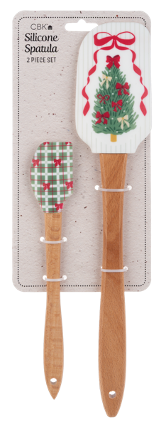 Christmas Cottage Spatula (2 pc. set)