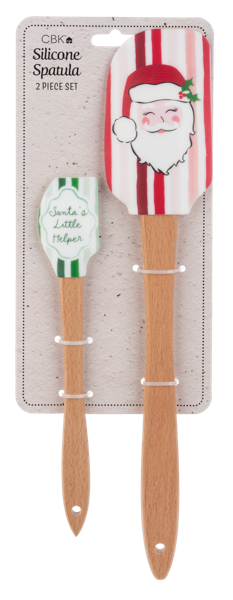 Santa Stripe Spatula (2 pc. set)