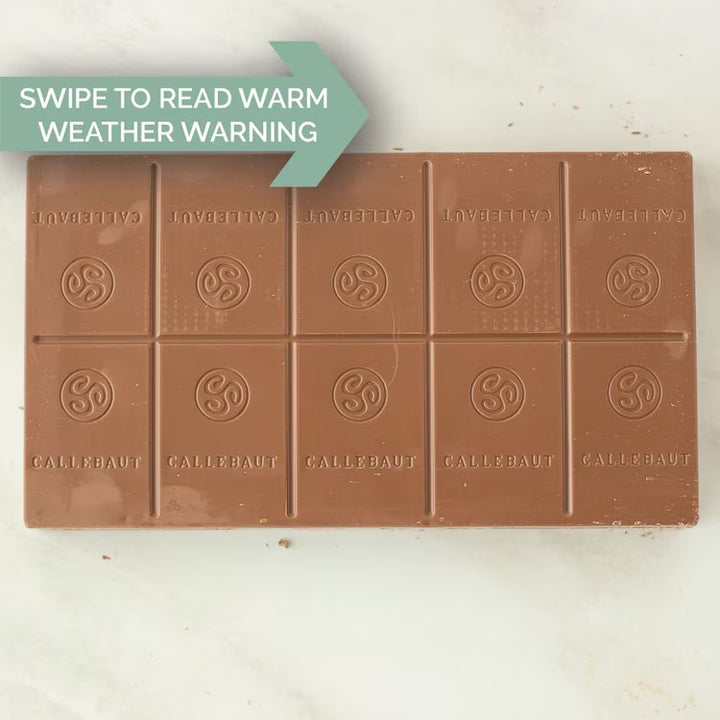 Callebaut 845 Creamy Milk Chocolate Block - 11 lbs.