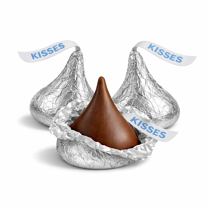 Kisses Silver Foil 25 lbs