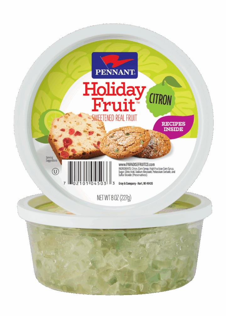 Glace Diced Citron 8oz