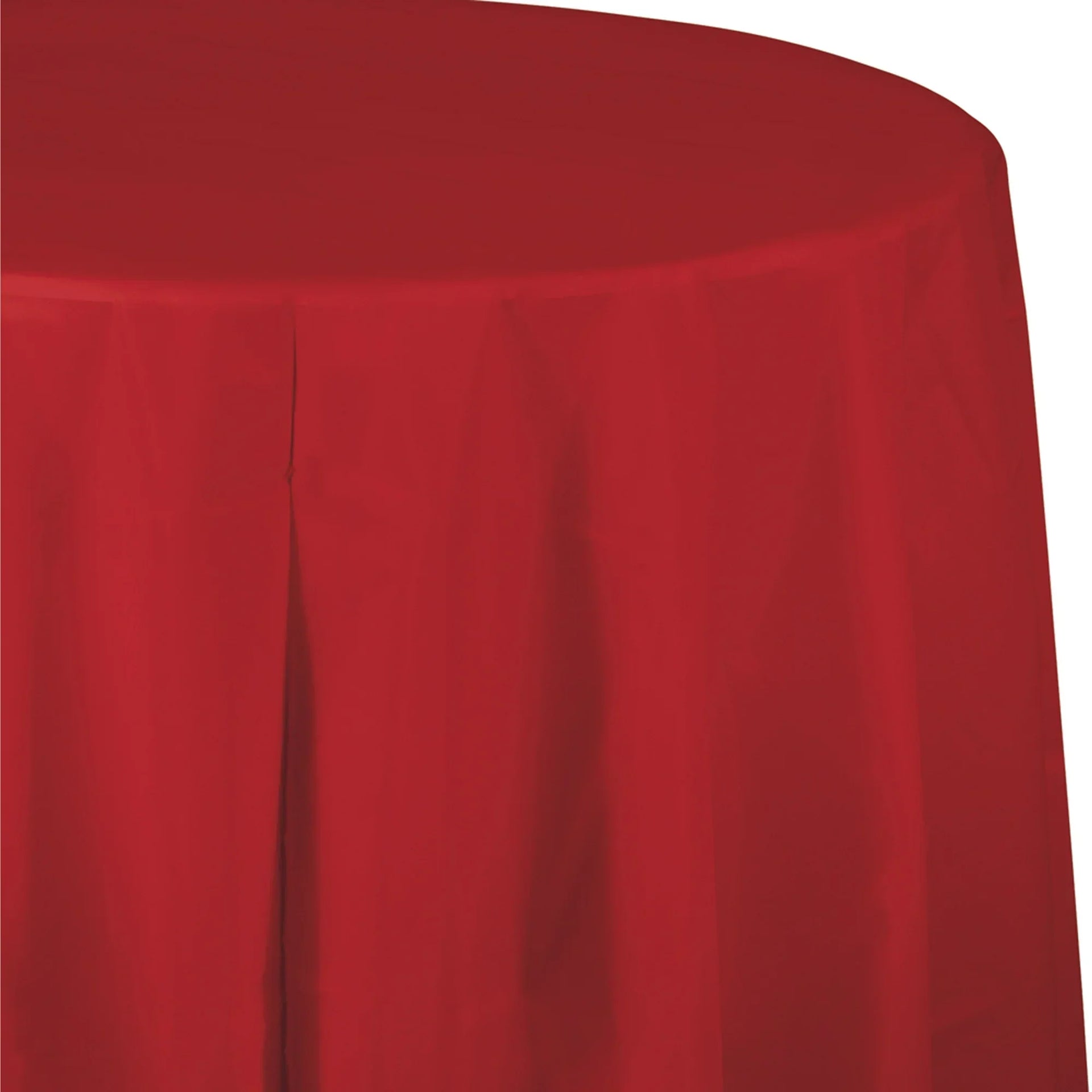 Solid Color 82" Round Table Covers