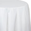Solid Color 82" Round Table Covers