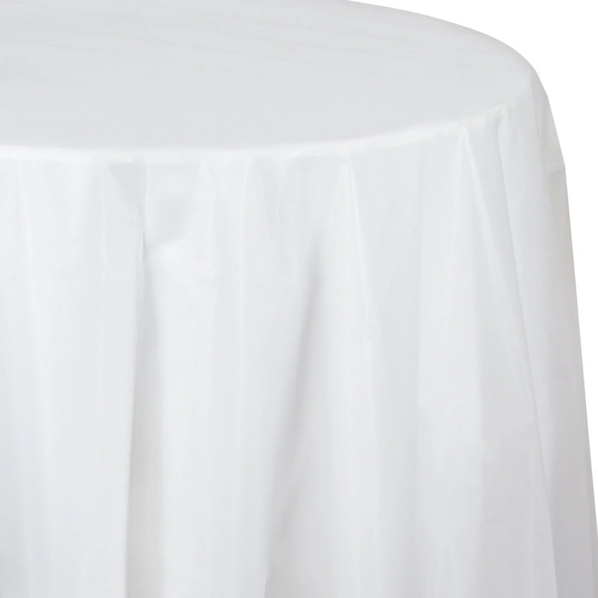 Solid Color 82" Round Table Covers