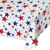Table Cover Patriotic Stars 54x96