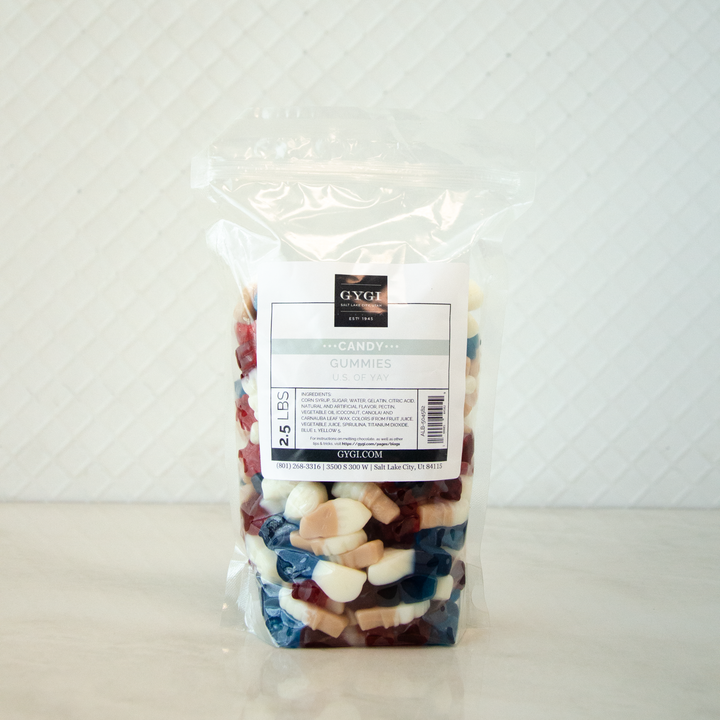 U.S. of YAY Gummies 2.5lbs