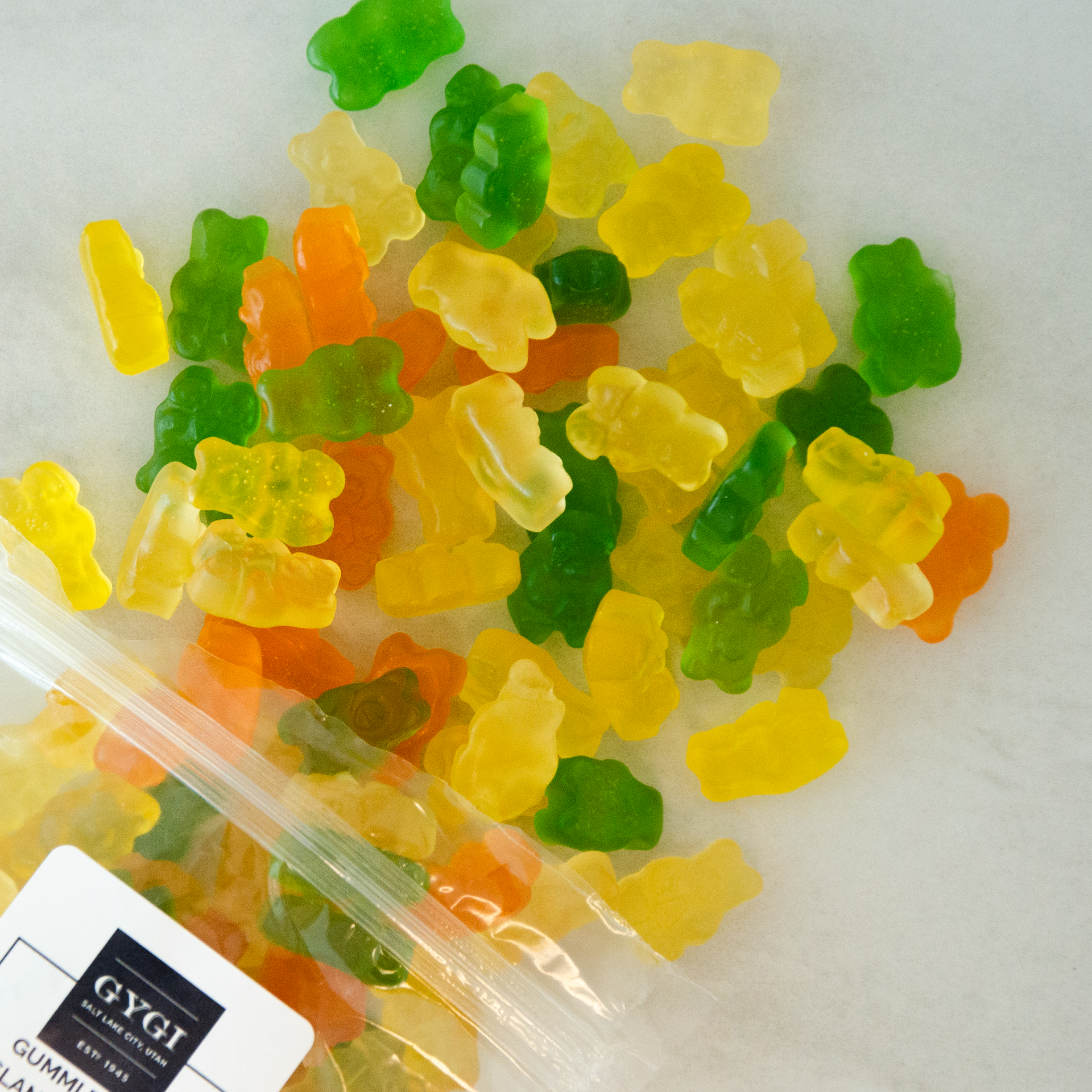 Natural Island Tropics 4 Flavor Gummi Bears 1 lbs