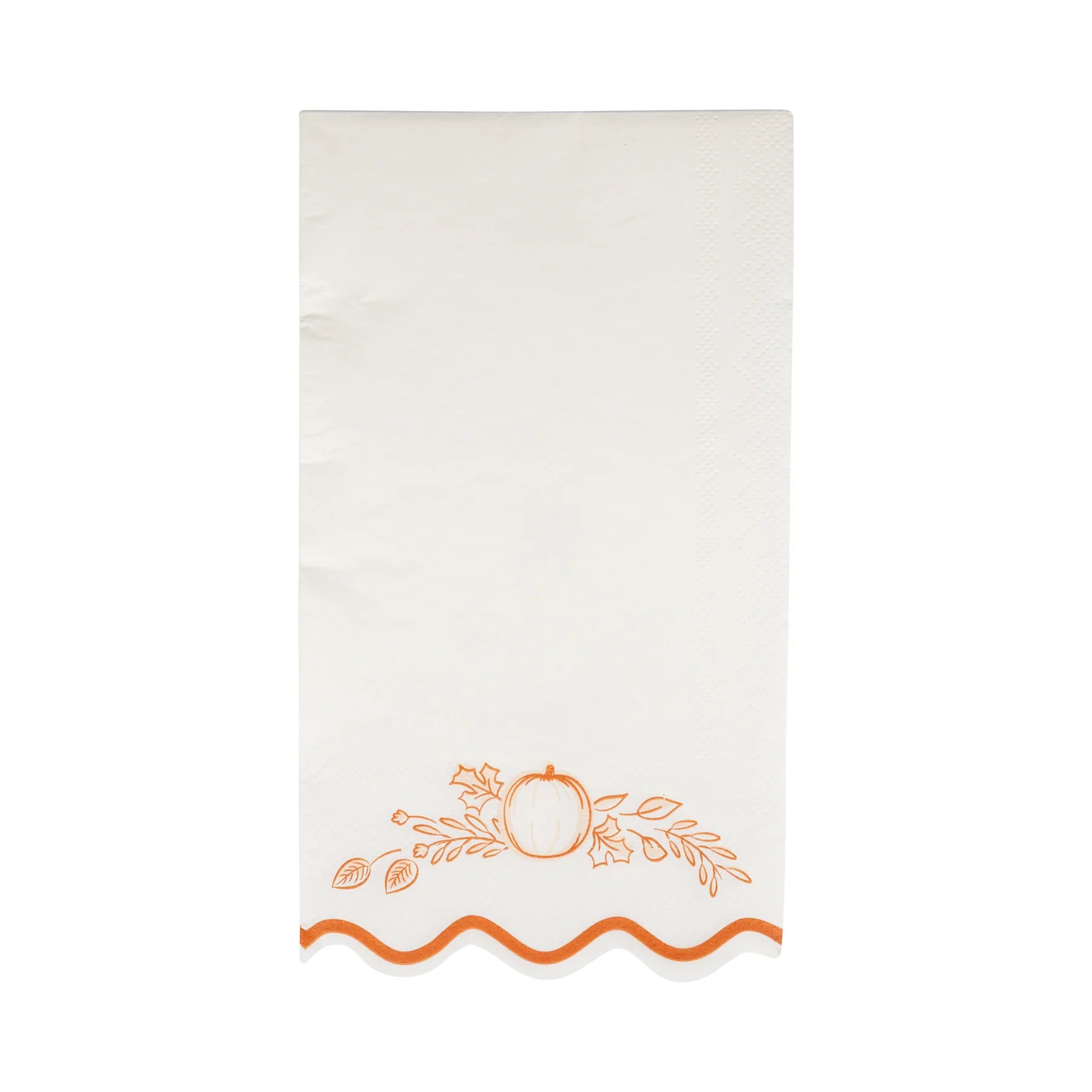 Falloween Pumpkin Guest Napkin