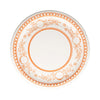 Falloween Pumpkin Round Dessert 8" Paper Plate