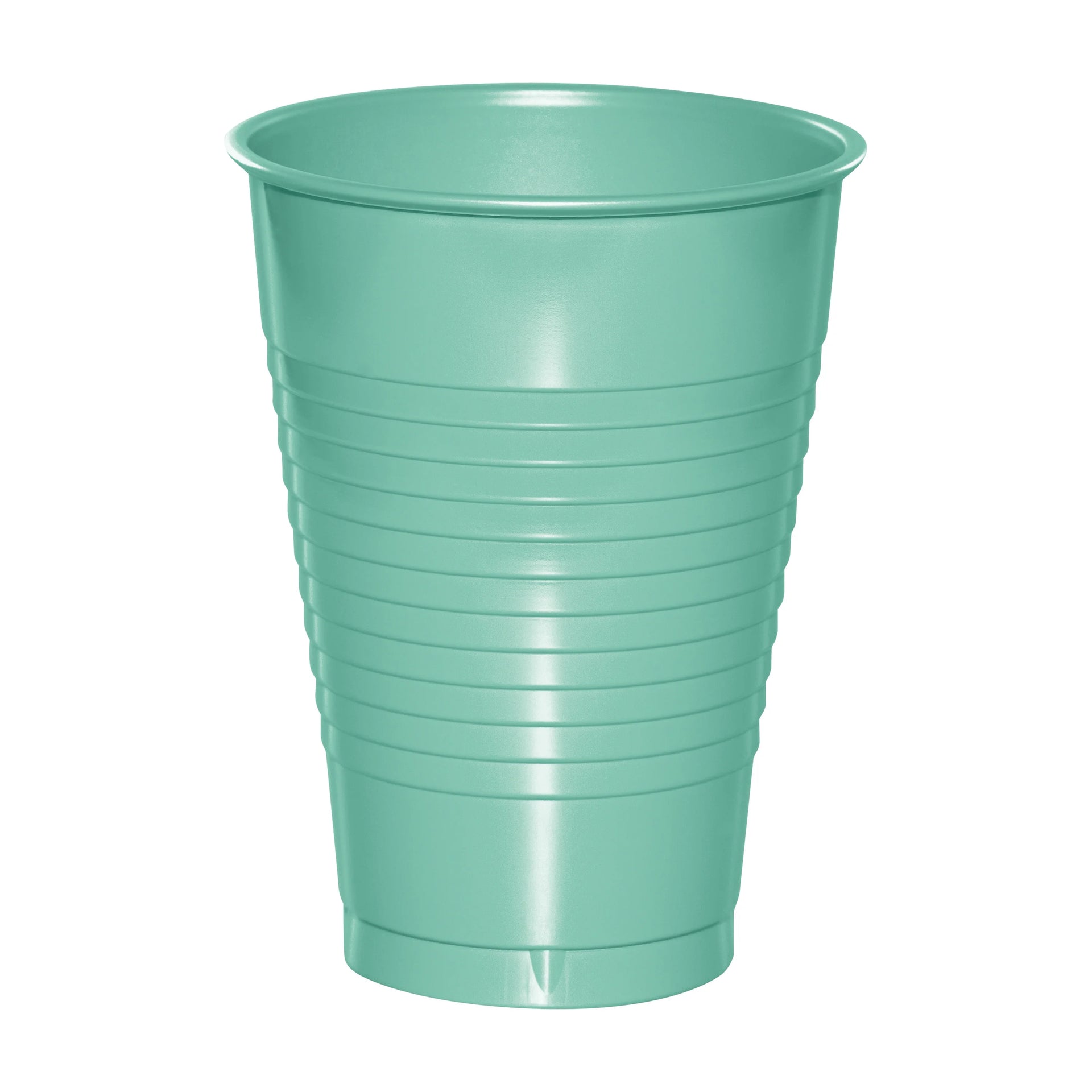 Solid Color 12 oz Plastic Cups