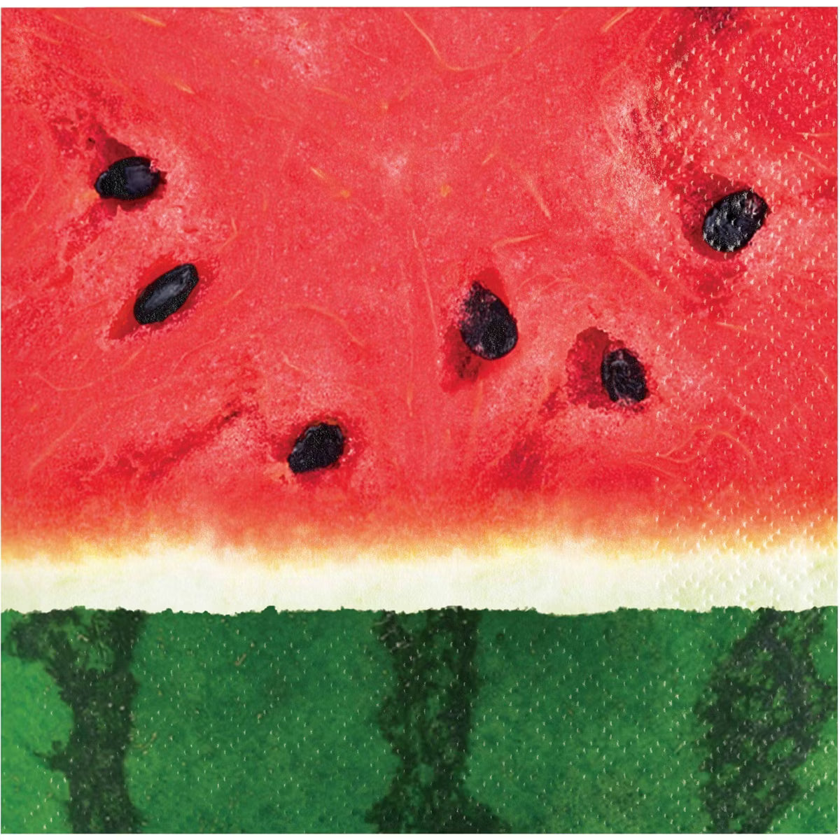 Sliced watermelon napkin 