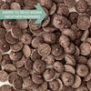 Ghirardelli Queen Semi-Sweet Chocolate Wafers - 35 lb. Case