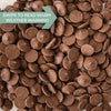 Ghirardelli Stanford Milk Chocolate Wafers - 35 lb. Case