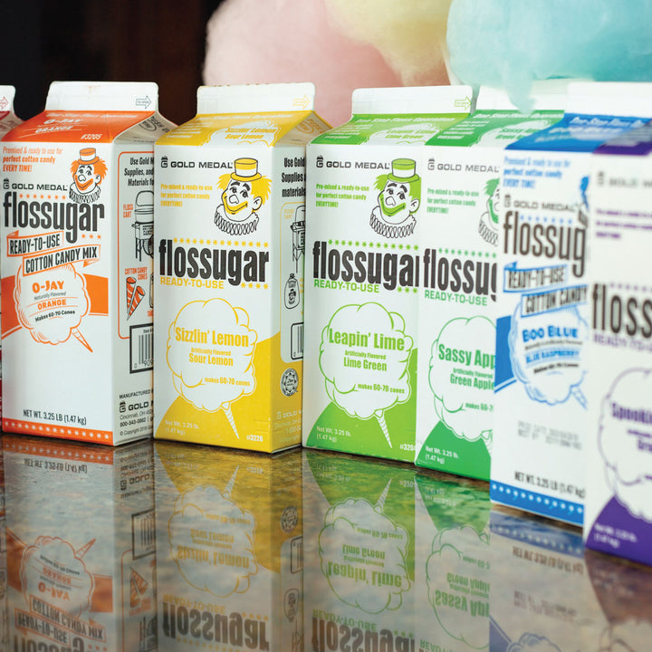 Flossugar Carton 6/1/2 Gal