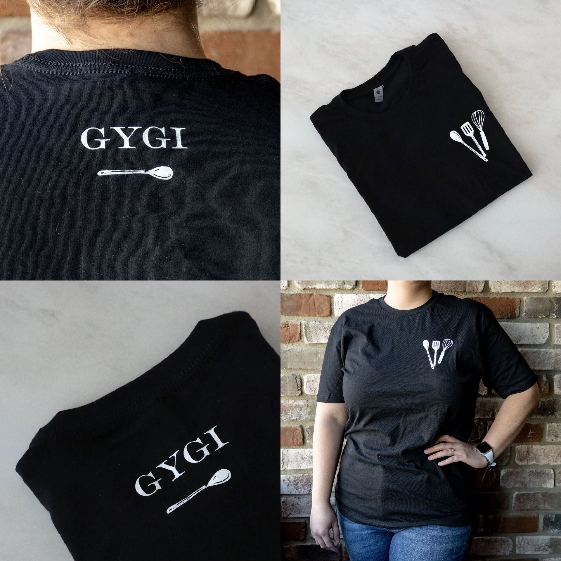 Gygi Black Tee Utensil S-3XL