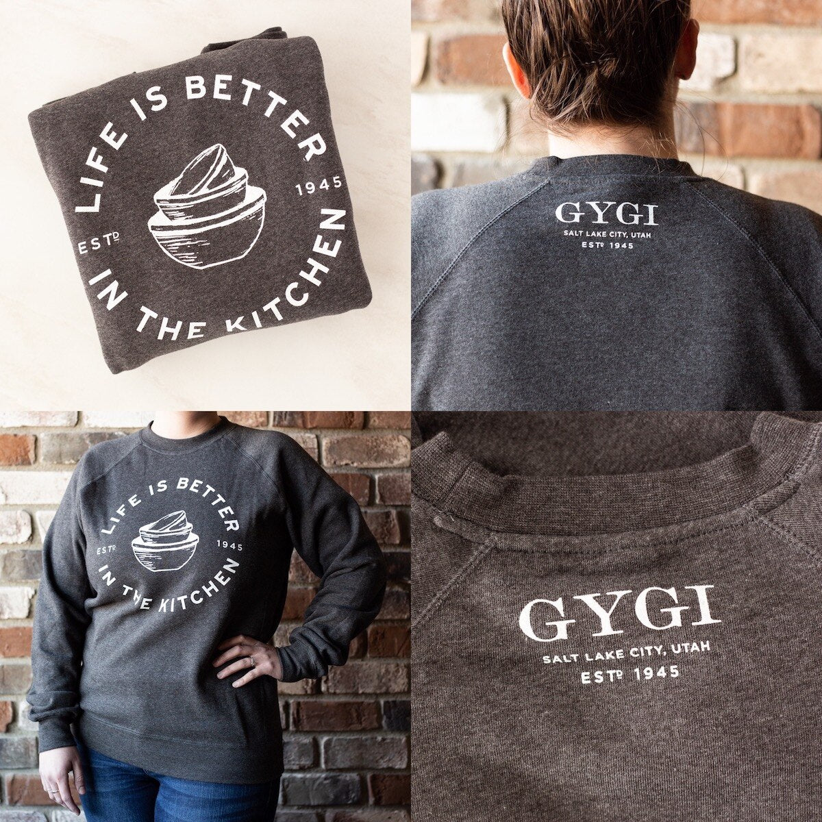 Gygi Sweatshirt Life is Better