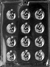 Candy Mold Pumpkin Mints
