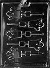 Candy Mold Ghost Lollie
