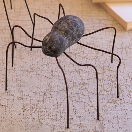 Clay and Wire Spiders