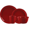 Dinnerware Set 16pc Red