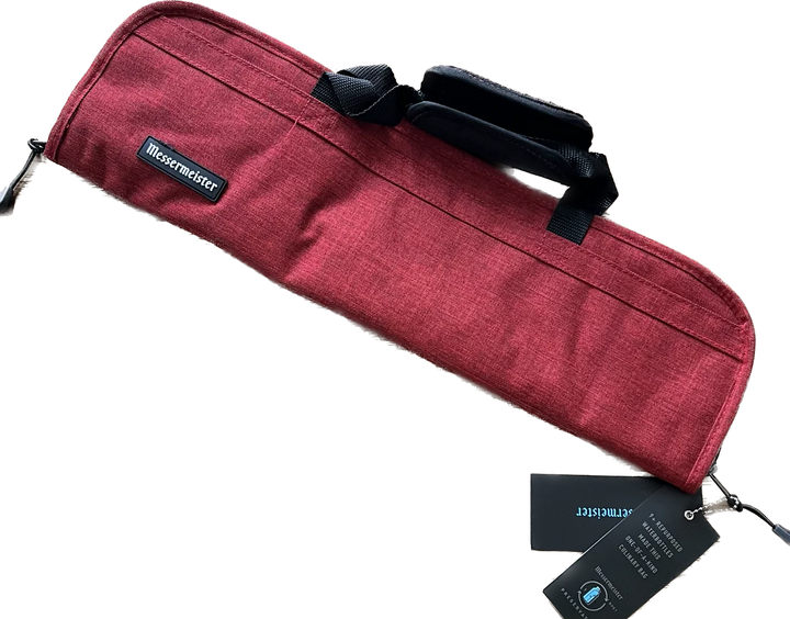 8 Pocket Heather Red Knife Bag