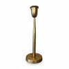 Bronze candle holder on a white background
