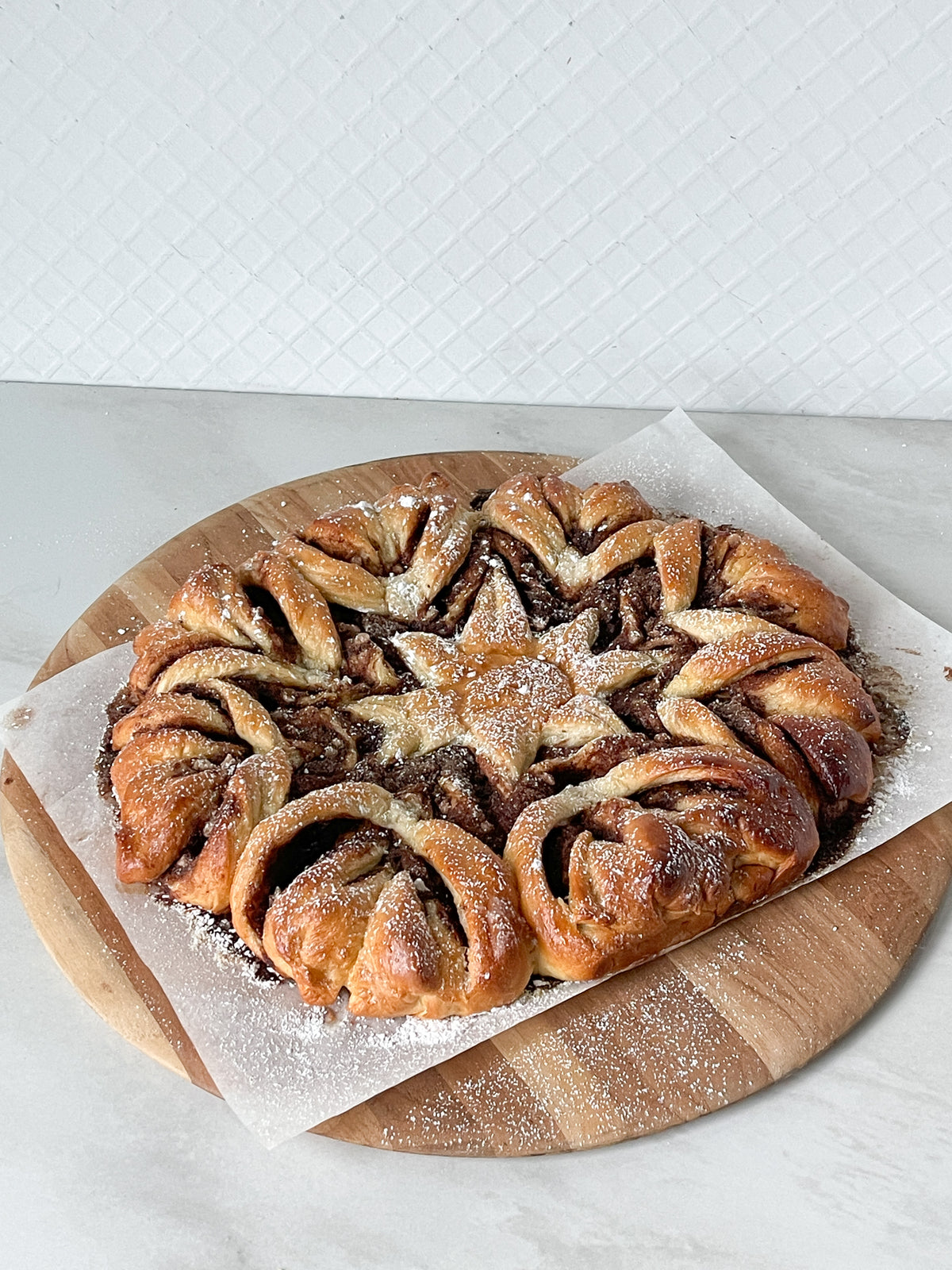 Cooking Class: Christmas Star Bread with Annie Wright Dec 18th at 11 am