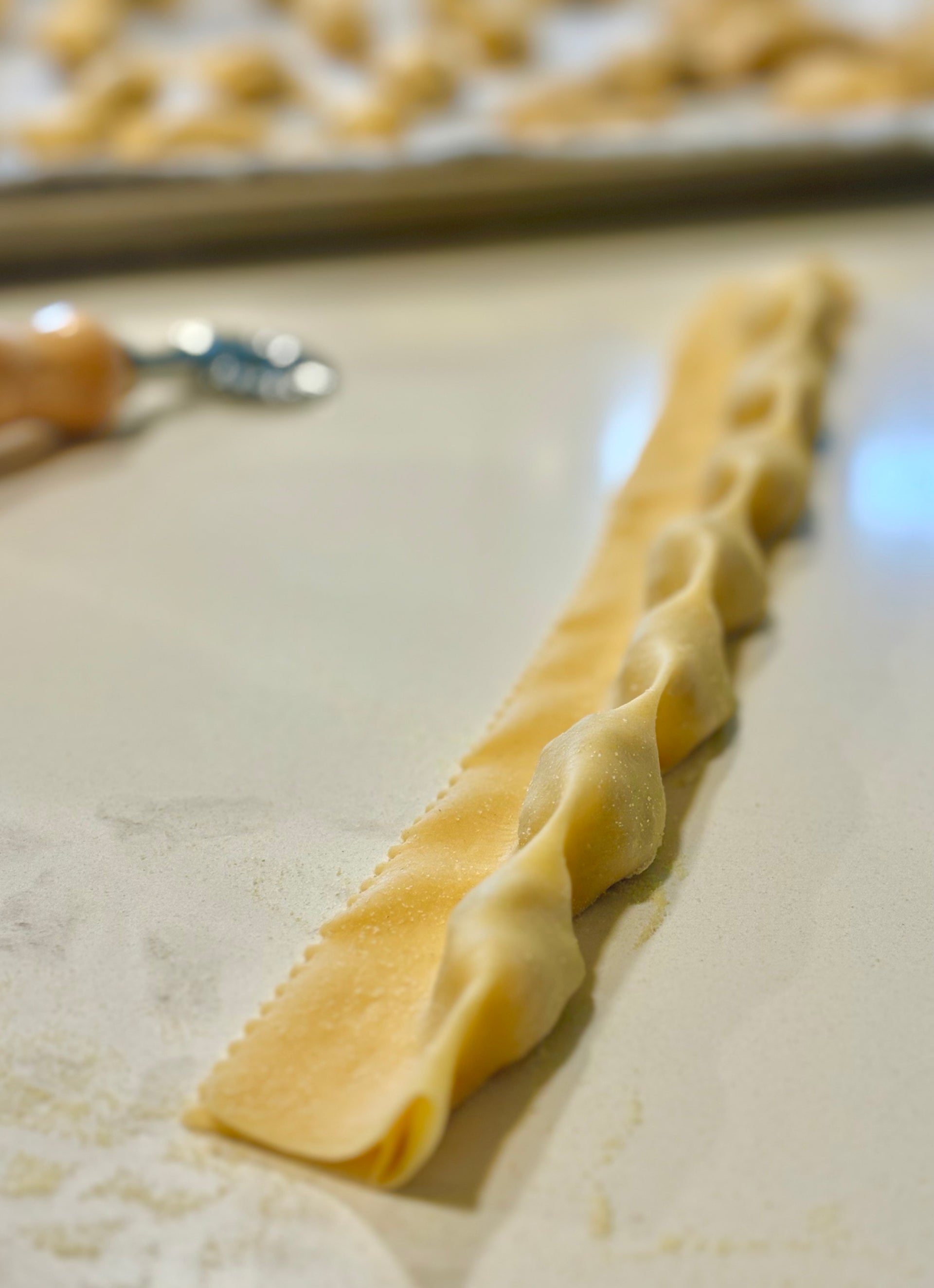 Cooking Class:  Fresh Italian Pasta with Lisa and Francesco Amendola Dec 4th at 6 pm