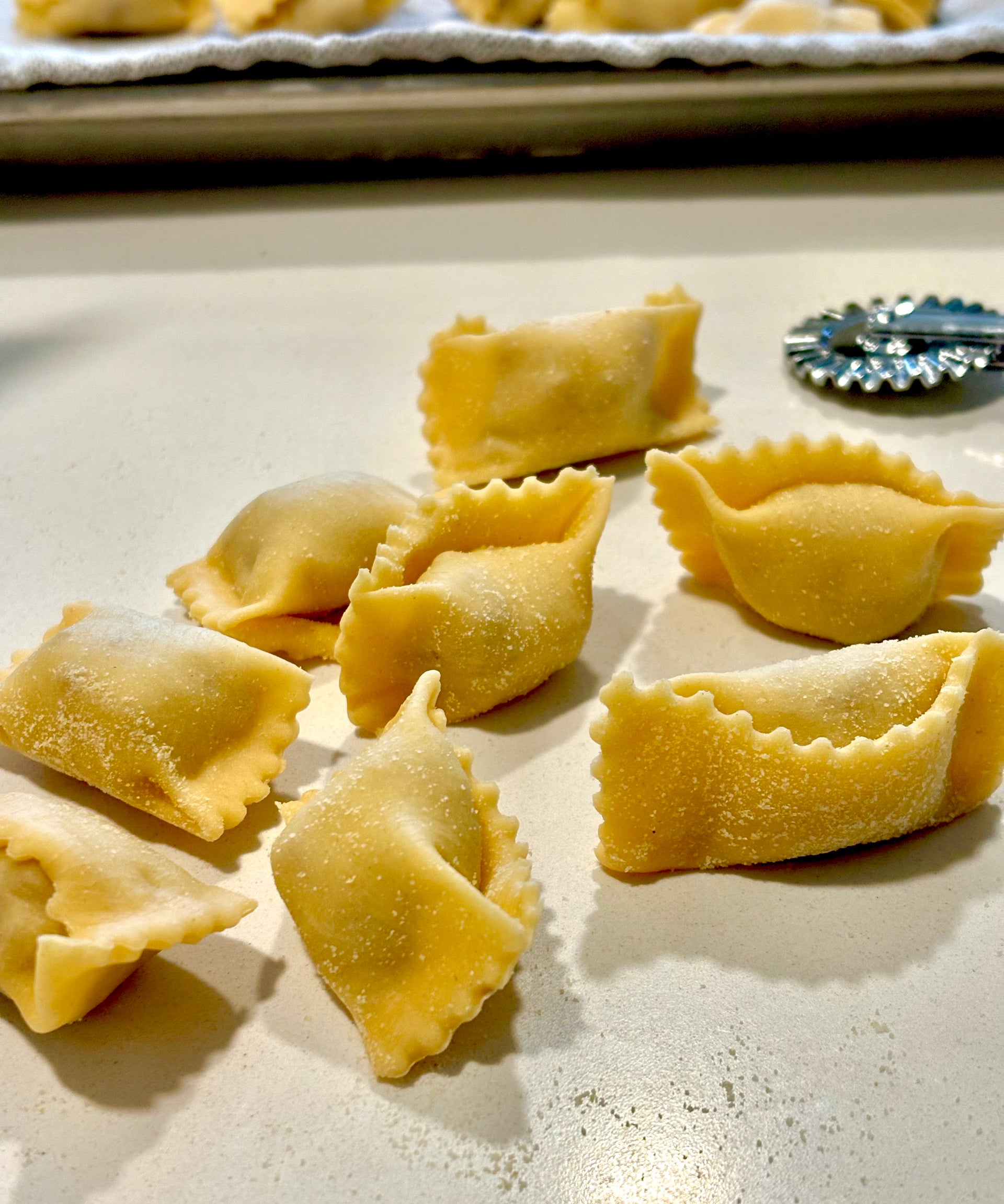 Cooking Class:  Fresh Italian Pasta with Lisa and Francesco Amendola Dec 4th at 6 pm