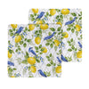 Seaside Retreat Songbird Citrus Towel & Dish Cloths Set