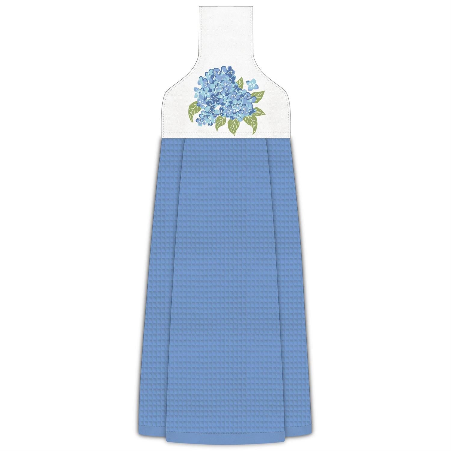 Kitchen Towel Hydrangea Printed Hanging