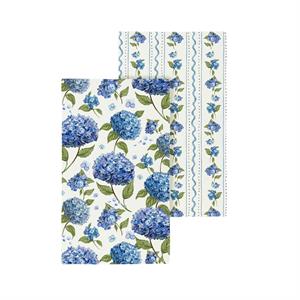 Double-Sided Hydrangea Kitchen Towel