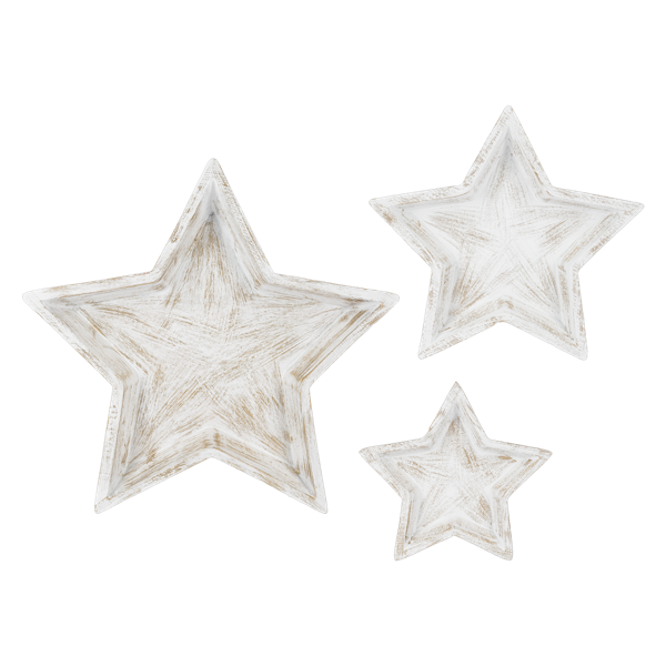 Nested Star Tray Set (3 pc. set)